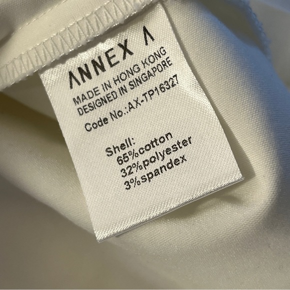 ANNEX A cold shoulder bell sleeve ruffled top blouse - Picture 5 of 11